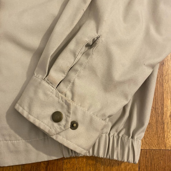 Pendleton Country Traditionals Windbreaker Jacket Full Zip Vented Beige Mens L - Picture 10 of 16